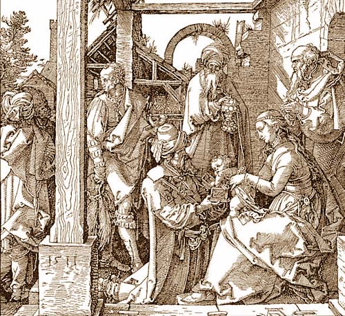 Durer, Adorazione dei Magi