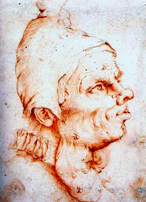 Jusepe de Ribera, Testa grottesca
